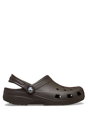 Crocs Brown Adults Classic Clogs - Image 1 of 7