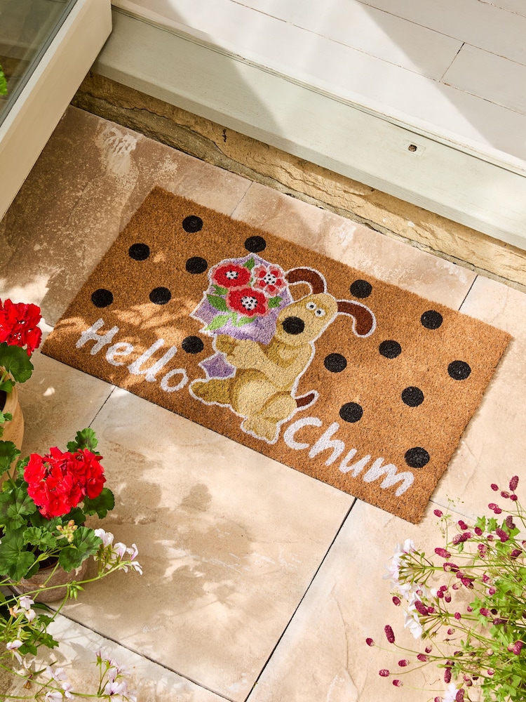 Cath Kidston Natural Hello Chum Gromit Doormat - Image 2 of 6