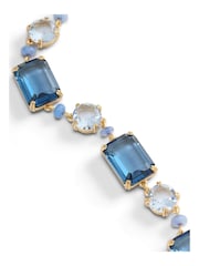 Lauren Ralph Lauren Blaues Multi-Stone Flex-Armband - Bild 3 von 3