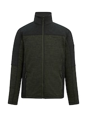 Regatta Green Highton Full Zip Midlayer Sweat Top - Image 5 of 7
