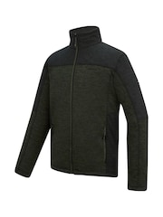 Regatta Green Highton Full Zip Midlayer Sweat Top - Image 7 of 7