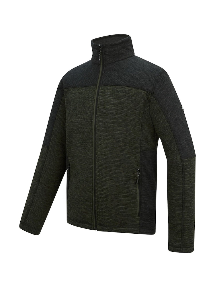 Regatta Green Highton Full Zip Midlayer Sweat Top - Image 7 of 7 Regatta Green Highton Full Zip Midlayer Sweat Top - Image 7 of 7