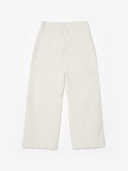 Mint Velvet Cream Corduroy Wide Trousers - Image 7 of 7
