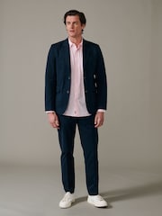 Aubin Coleby Lightweight Cotton Suit Jacket - Image 2 of 3