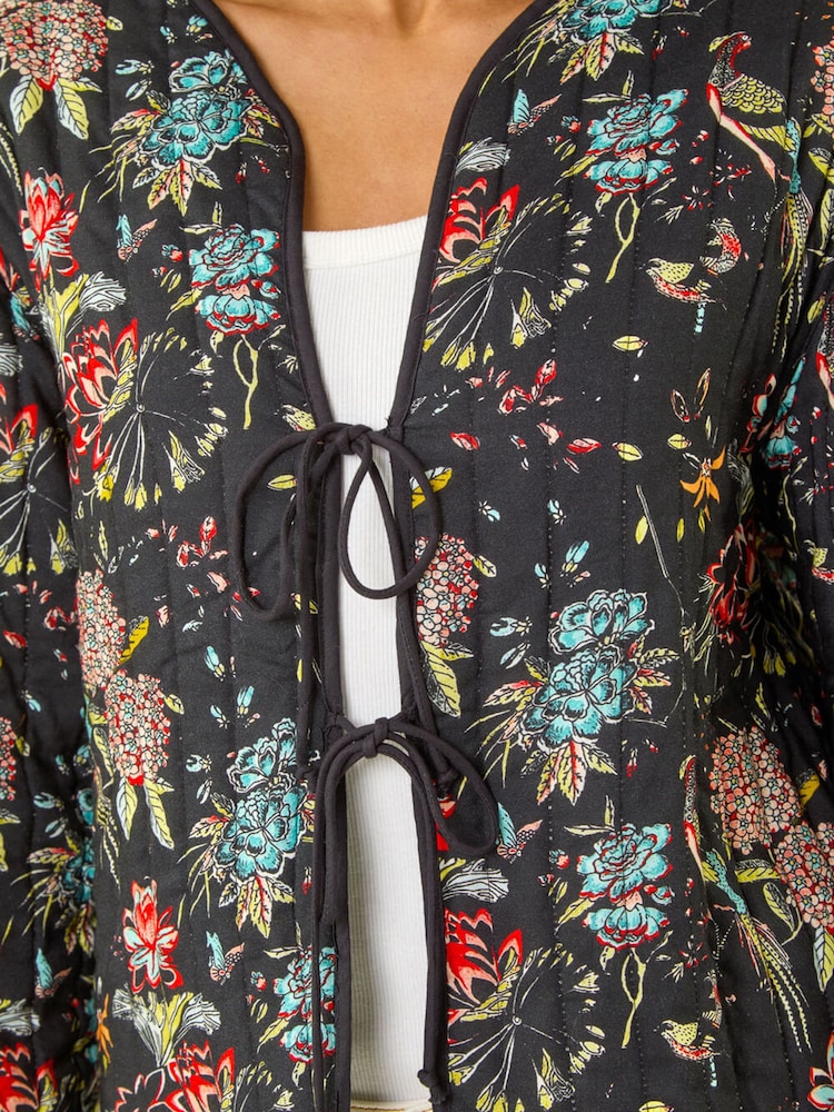 Roman διπλής όψης τυπωμένο Καπιτονέ μπουφάν - Εικόνα 5 από 5