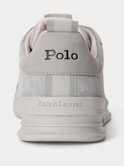 Polo Ralph Lauren Grey Heritage Court Trainers - Image 4 of 4
