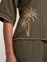 Brakeburn Green Bruna Blouse - Image 3 of 6