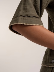 Brakeburn Green Bruna Blouse - Image 5 of 6