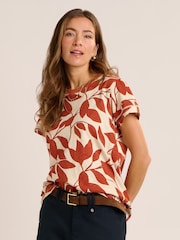 Brakeburn Brown Lisa T-Shirt - Image 1 of 6