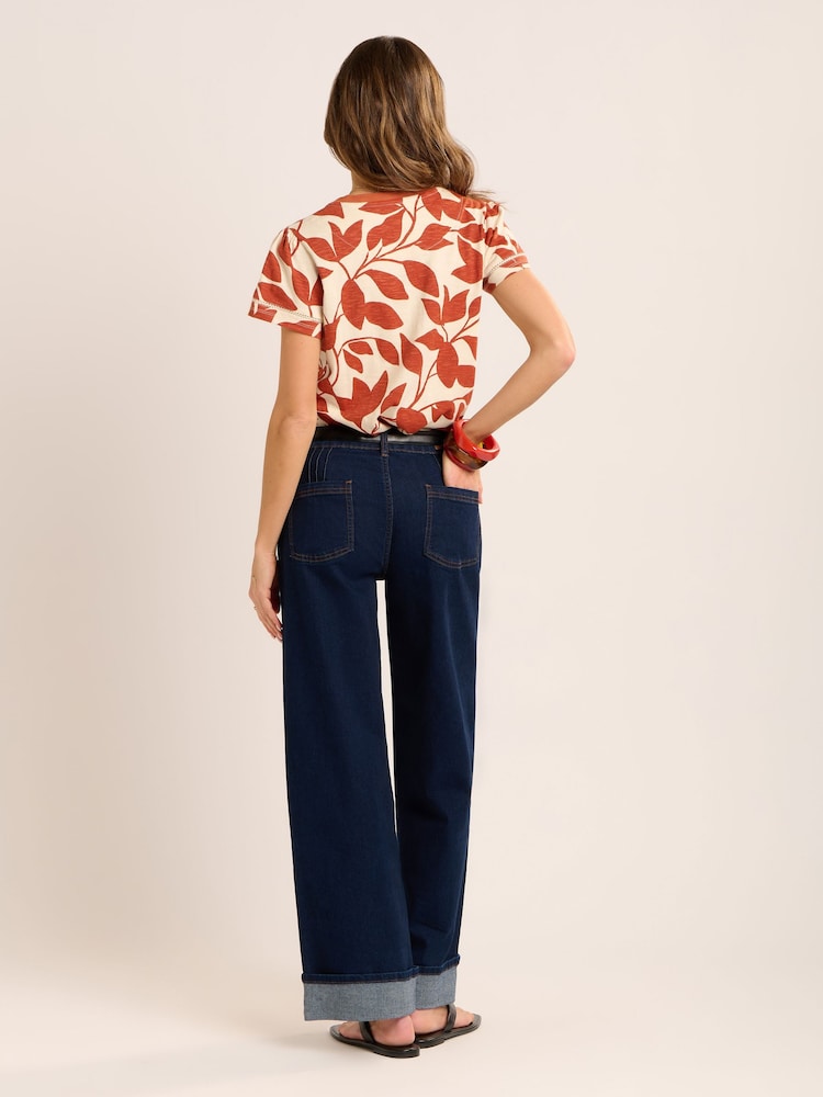 Brakeburn Brown Lisa T-Shirt - Image 2 of 6