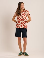 Brakeburn Brown Lisa T-Shirt - Image 5 of 6