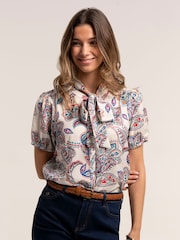 Brakeburn Cream Chae Blouse - Image 1 of 6