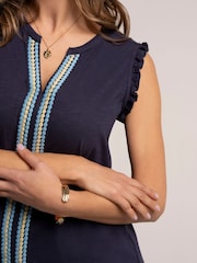 Brakeburn Blue Jenny Blouse - Image 3 of 6