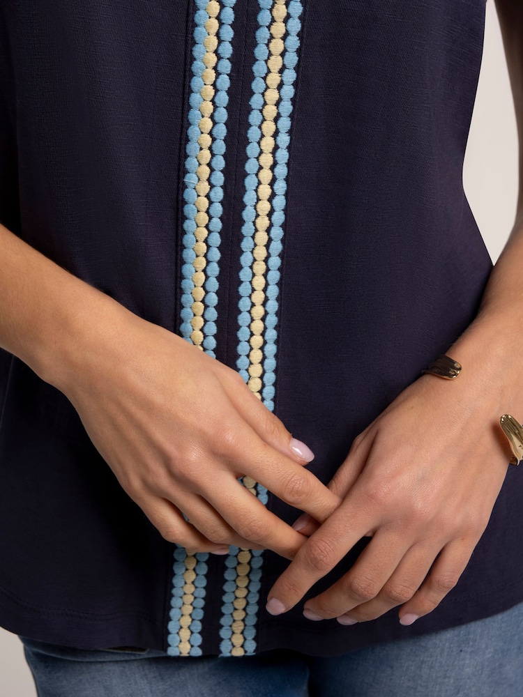 Brakeburn Blue Jenny Blouse - Image 6 of 6