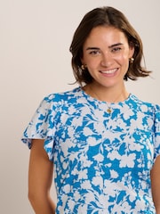 Brakeburn Blue Ria Blouse - Image 3 of 6