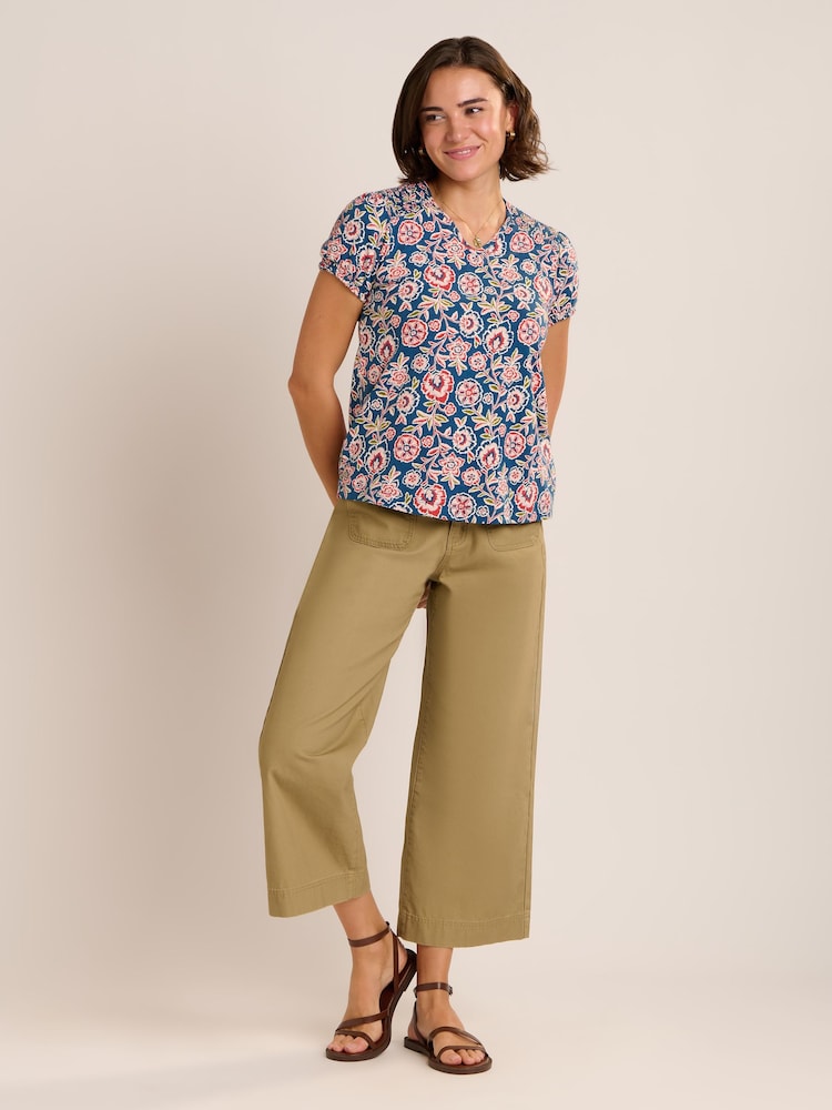 Brakeburn Blue Sheridan Blouse - Image 1 of 6