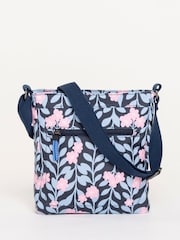 Brakeburn Blue Midnight Vine Large Cross-Body Bag - Image 3 of 4