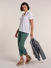 Brakeburn White Isadora Blouse - Image 4 of 6