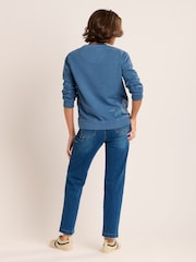 Brakeburn Blue Frome Crew Neck Sweatshirt - Image 2 of 6