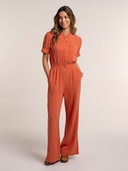 Brakeburn Brown Angra Jumpsuit - Image 1 of 6