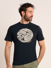 Brakeburn Blue Ratley T-Shirt - Image 2 of 4