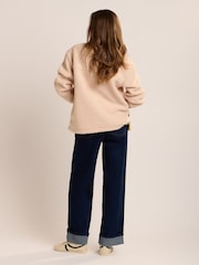 Brakeburn Blue Wide Leg Jeans - Image 6 of 6