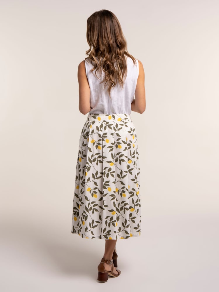 Brakeburn Cream Sicily Skirt - Image 2 of 6