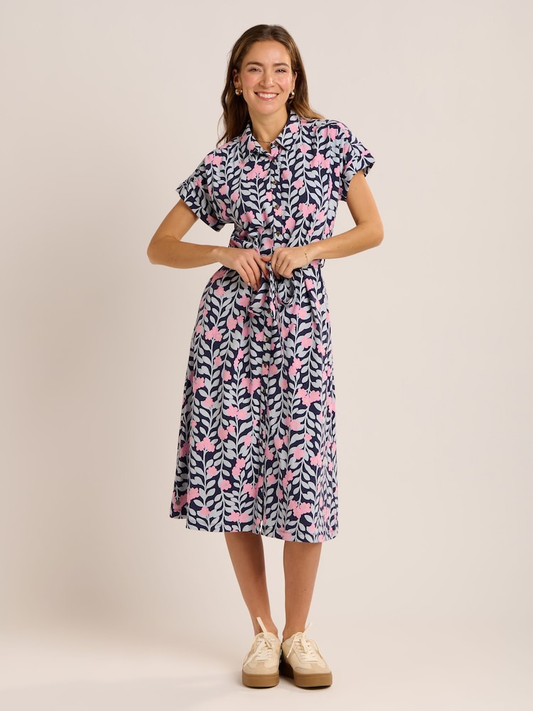 Brakeburn Blue Pietra Dress - Image 1 of 6
