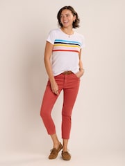 Brakeburn Red Penelope Skinny Jeans - Image 4 of 6