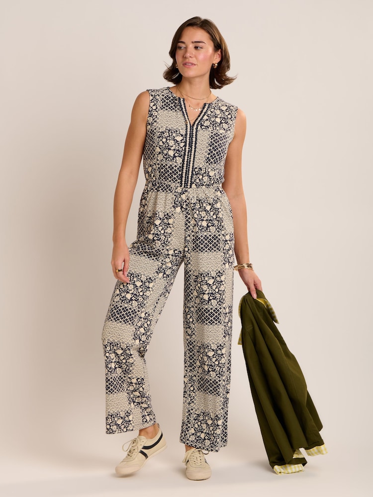 Brakeburn Blue Amanda Jumpsuit - Image 1 of 6