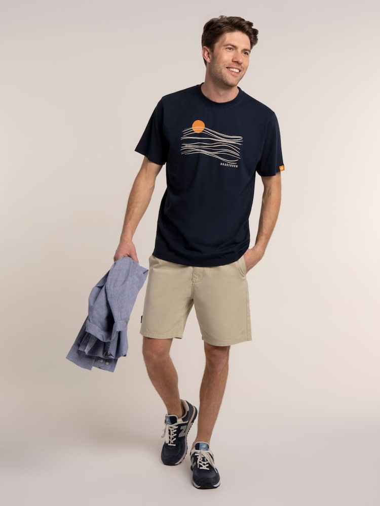 Brakeburn Blue Wavendon T-Shirt - Image 1 of 6