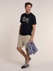 Brakeburn Blue Wavendon T-Shirt - Image 5 of 6