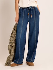 Brakeburn Blue Tayanna Trousers - Image 1 of 6