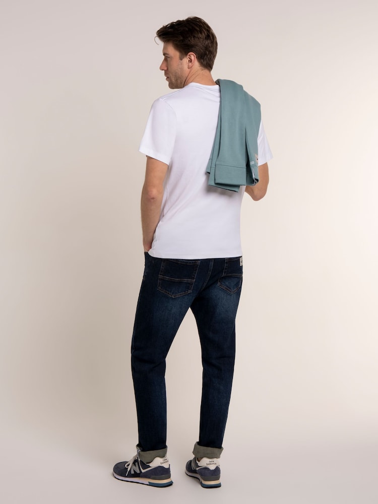 Brakeburn White Rampside T-Shirt - Image 2 of 6 Brakeburn White Rampside T-Shirt - Image 2 of 6