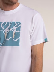 Brakeburn White Rampside T-Shirt - Image 5 of 6