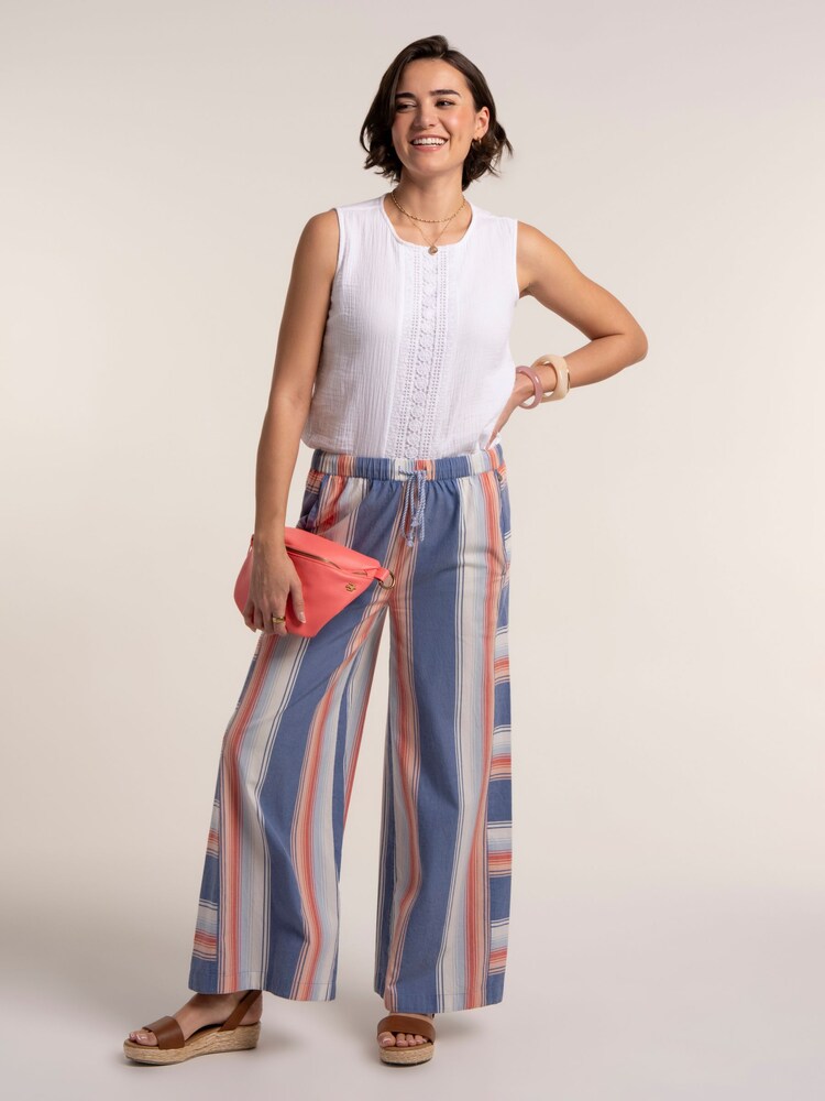 Brakeburn Blue Julieta Beach Trousers - Image 1 of 5