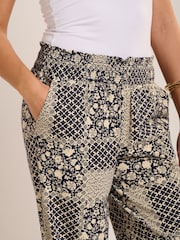 Brakeburn Black/Natural Helena Beach Trousers - Image 3 of 5