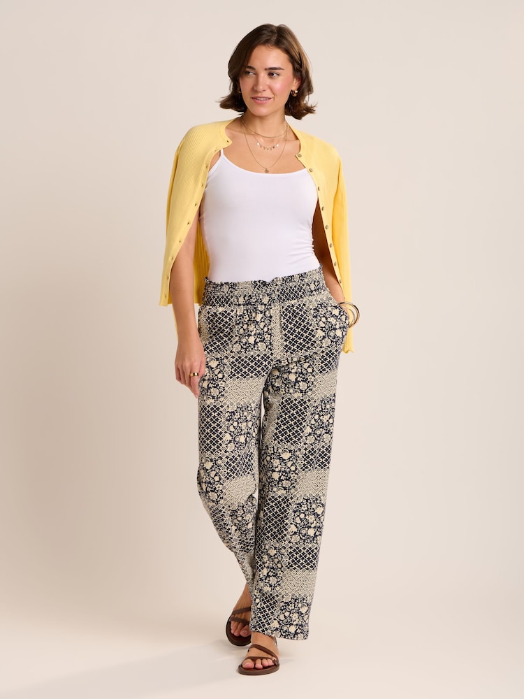 Brakeburn Black/Natural Helena Beach Trousers - Image 5 of 5