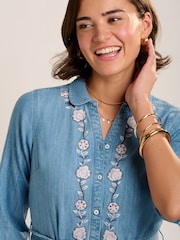 Brakeburn Blue Viviana Dress - Image 5 of 6