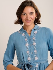 Brakeburn Blue Viviana Dress - Image 6 of 6