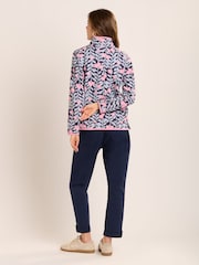 Brakeburn Blue Asker Quarter Zip Sweatshirt - Image 2 of 6