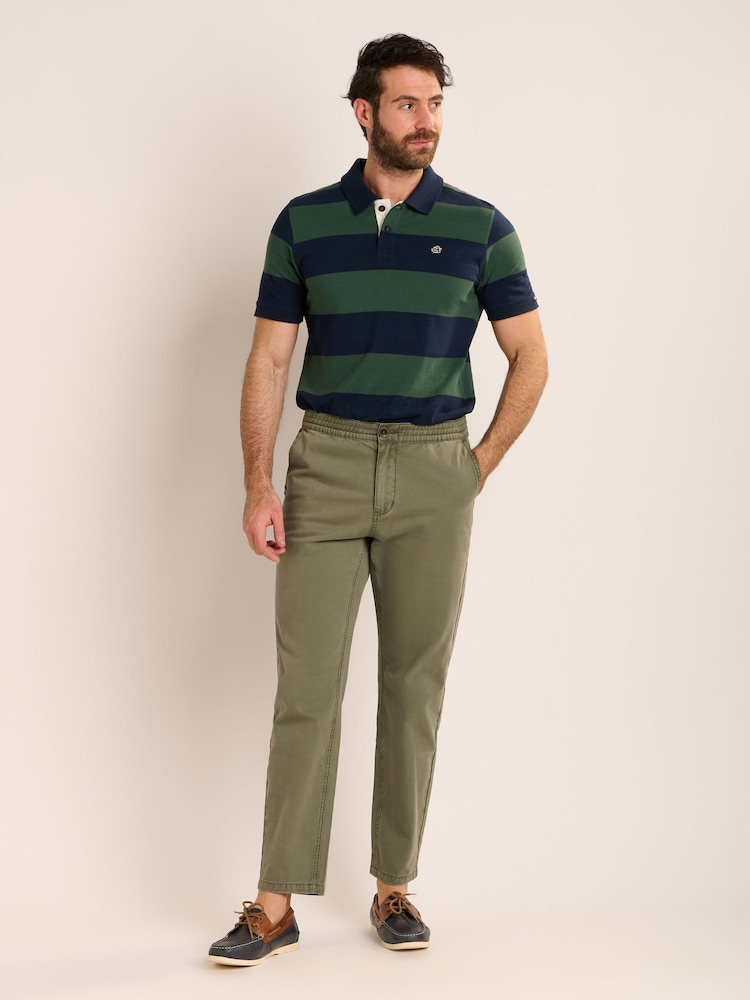 Brakeburn Green Dodworth Chino Trousers - Image 6 of 6