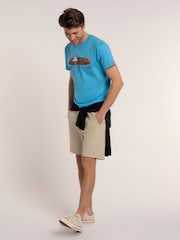 Brakeburn Blue Rathen T-Shirt - Image 4 of 6