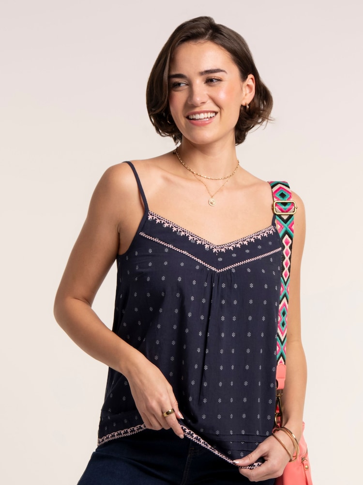 Brakeburn Blue Isle Cami - Image 1 of 6