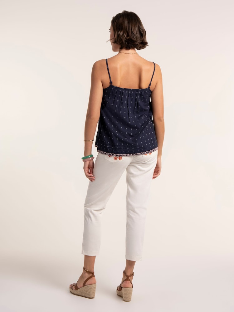 Brakeburn Blue Isle Cami - Image 2 of 6