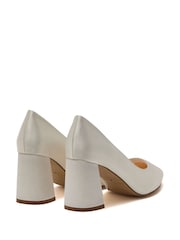 Rainbow Club Silver Aria Court Shoes- Satin - Image 3 of 4