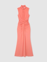 Reiss Orange Dress - Image 2 of 7