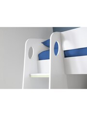 Julian Bowen White Nebula Gaming Bed With Desk - Image 5 of 7