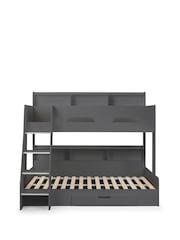 Julian Bowen Anthracite Orion Triple Sleeper Kids Bed - Image 7 of 7
