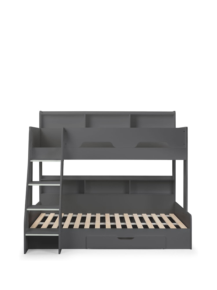 Julian Bowen Anthracite Orion Triple Sleeper Kids Bed - Image 7 of 7 Julian Bowen Anthracite Orion Triple Sleeper Kids Bed - Image 7 of 7